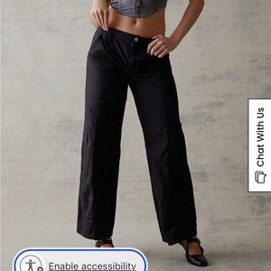 Pacsun Black Puddle Pants